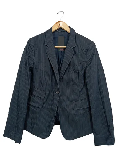 CINQUE Damen Blazer Gr. 40/M Blau Gestreift Business Elegant