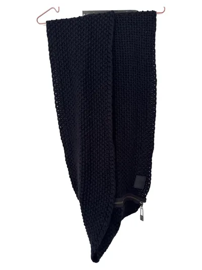 OnePiece Schal Unisex Strickschal Schwarz M 150cm