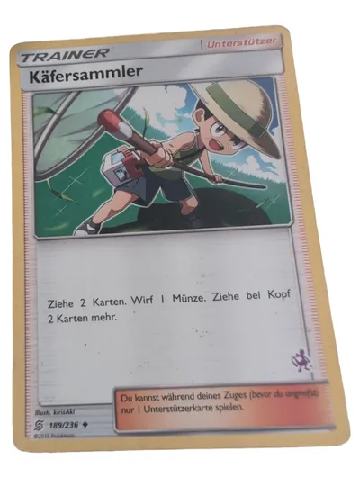 Pokémon Sammelkarte Käfersammler Trainer Mehrfarbig Deutsch TCG