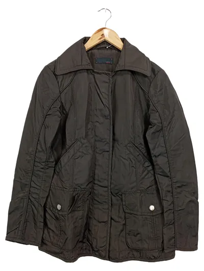 CINQUE Damen Steppjacke Gr. 38/M Braun Klassisch Elegant Nylon Jacke
