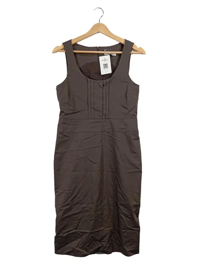 More & More Damen Businesskleid Gr. 38 Braun Etuikleid Büro