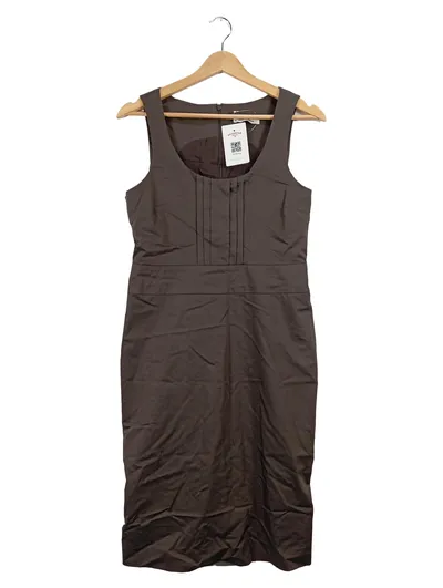 More & More Damen Businesskleid Gr. 38 Braun Etuikleid Büro