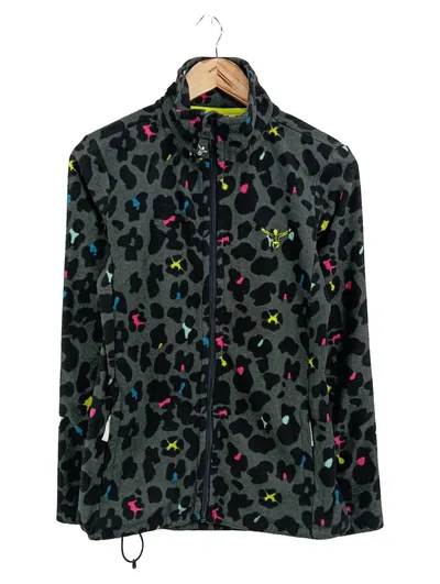 CHIEMSEE Kinder Steppjacke Gr. 164 Grau Tierdruck Casual