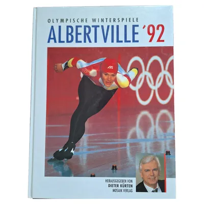 Olympische Winterspiele Albertville 1992 Bildband Hardcover Dieter Kürten Mosaik