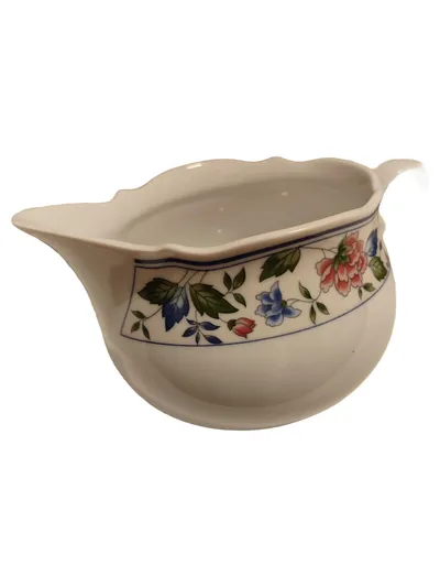 Triptis Porzellan Sauciere Voliera Weiß Klassisch Blumen Porzellan 250ml