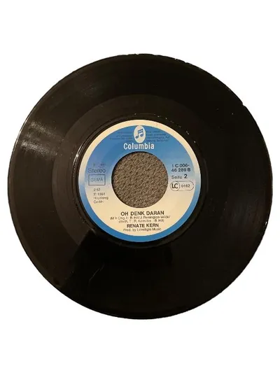 Renate Kern – Oh Denk Daran / Ach Bist Du Schön Vinyl Single Columbia