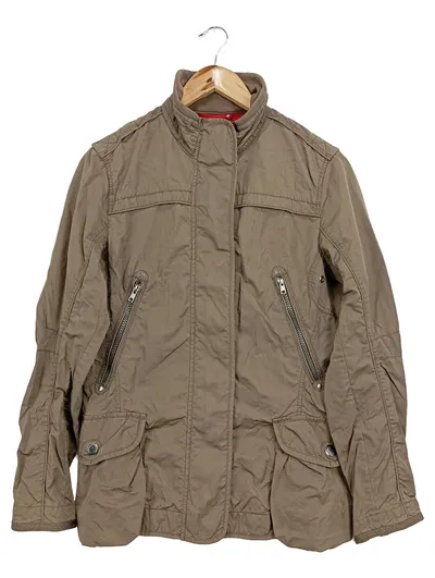 CINQUE Damen Outdoorjacke Gr. 38/M Braun Casual Übergangsjacke