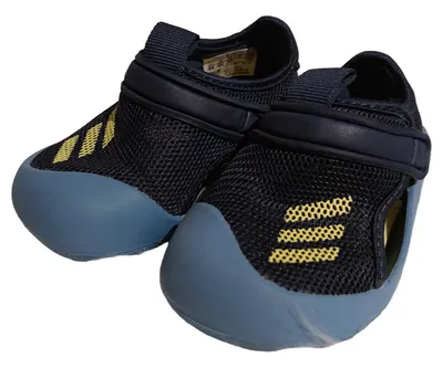 adidas Badeschuhe Kinder Gr. 20 Blau Sportlich Wasserschuhe