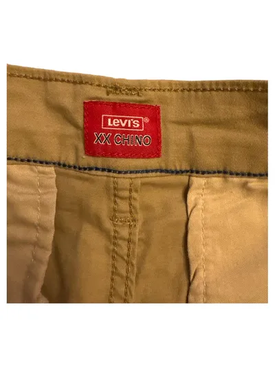 Levi's XX Chino Shorts Herren W32 Beige Baumwolle Kurze Hose