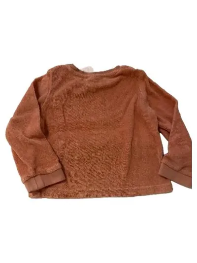 Lily & Dan Kinder Pullover Fuchs Motiv Rosa Gr. 86/92 Fleece