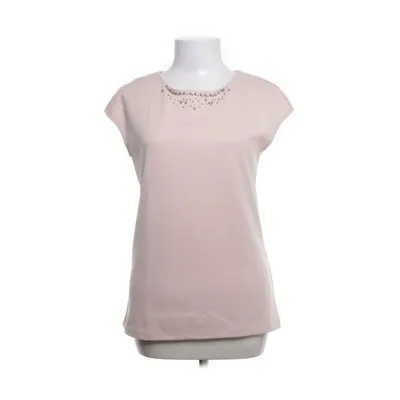 Mohito Damen T-Shirt Gr. 38/M Rosa Casual mit Strasssteinen