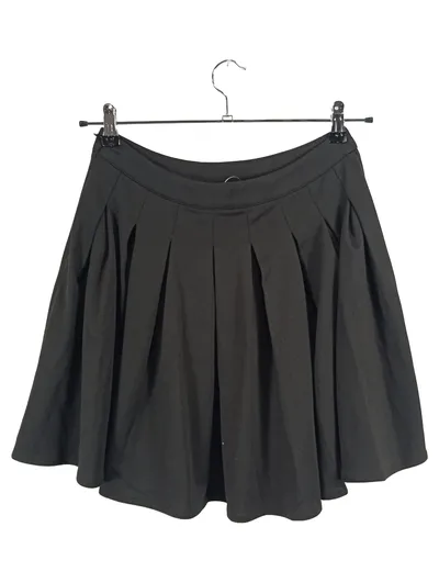 Noisy May Damen Faltenrock Schwarz Gr. M Plissee Mini Casual