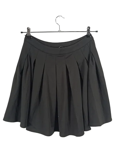 Noisy May Damen Faltenrock Schwarz Gr. M Plissee Mini Casual
