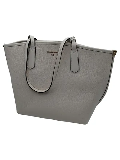 Michael Kors Damen Henkeltasche Tote Bag Leder Grau Elegant