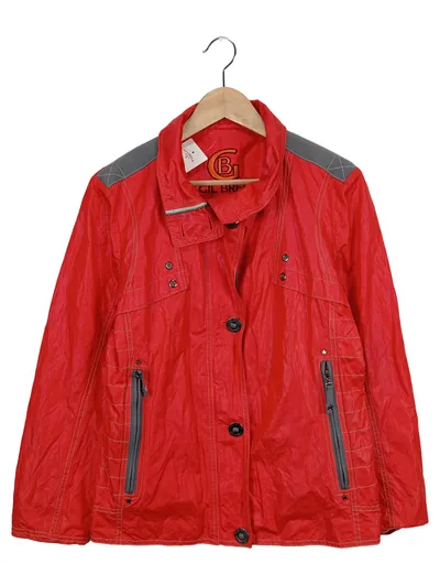 GIL BRET Leichte Jacke Damen Rot Einheitsgröße Übergangsjacke Klassisch