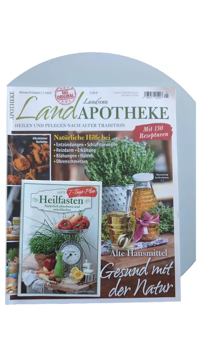 LandIDEE Landapotheke Zeitschrift 1-2020 Natur Hausmittel Gesundheit Fasten
