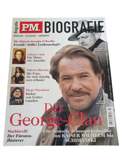 PM Der George-Clan Zeitschrift 3/2012 O'Keeffe Cash Binoche Maradona Biografie