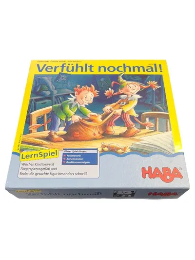 HABA Verfühlt nochmal! Lernspiel Kinder Tastspiel Feinmotorik
