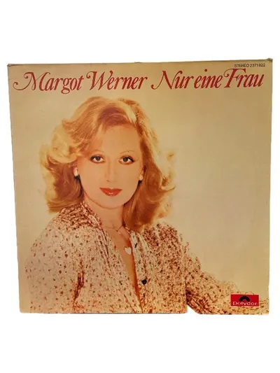 Margot Werner Nur eine Frau LP Vinyl Polydor 2371822 Schlager 70er