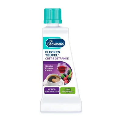 DR. BECKMANN Fleckenteufel Obst & Getränke Fleckenentferner 50ml Weiß