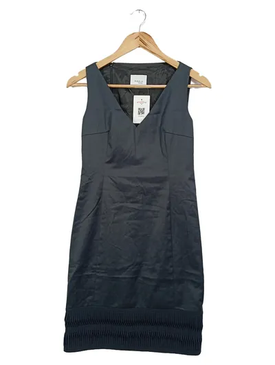 AKRIS Etuikleid Damen Gr. 34/XS Grau Business Elegant Bleistiftkleid