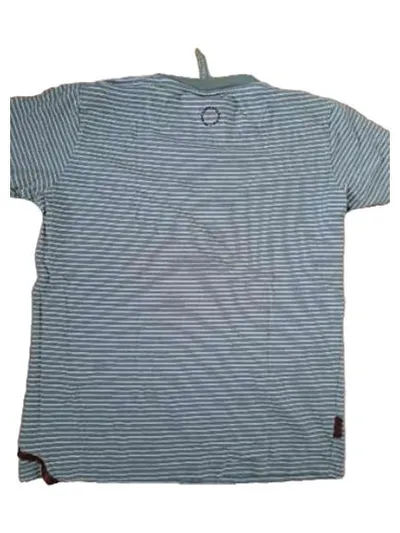 Alife & Kickin Damen T-Shirt Gr. 36/S Grün Gestreift Casual