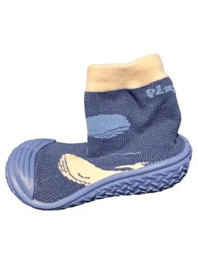 Playshoes Krabbelschuhe Kinder Gr. 21 Blau Praktisch Tiermotiv