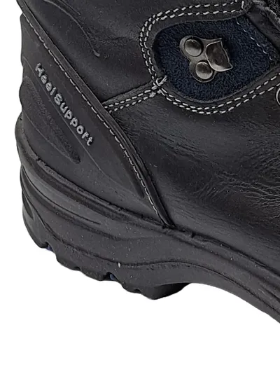 Albatros Herren Arbeitsschuhe Leder Schnürung Schwarz Gr. 47 Outdoor Sicherheit