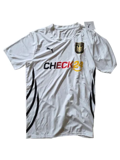 Puma Herren Fußball Trikot Deutschland Check24 Gr. M Weiß
