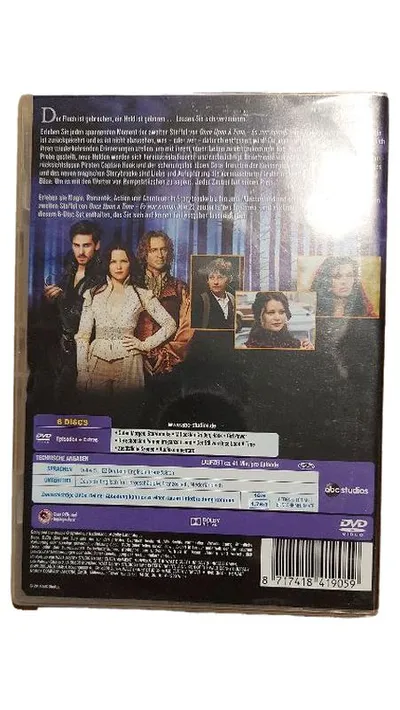Once Upon a Time Staffel 2 DVD Box Set 6 Discs Es war einmal