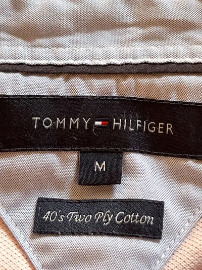 Tommy Hilfiger Poloshirt Herren Gr. M Rosa Baumwolle Classic Fit