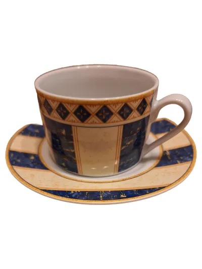 Flirt by R&B Tasse Untertasse Porzellan Mehrfarbig Modern 200ml