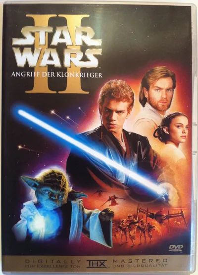 Star Wars Episode II 2 Angriff der Klonkrieger DVD Hayden Christensen Sci-Fi
