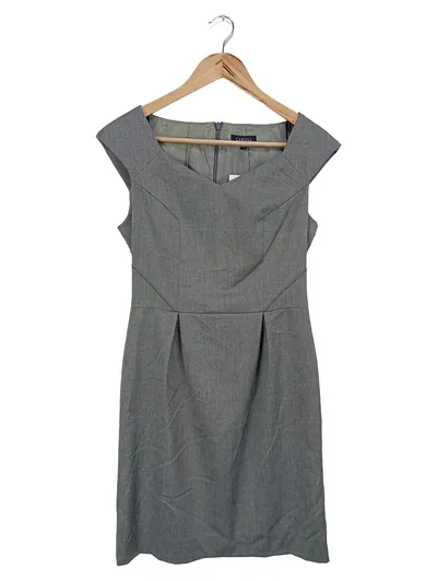 CAROLL Etuikleid Damen Gr. 38/M Grau Business Klassisch Elegant