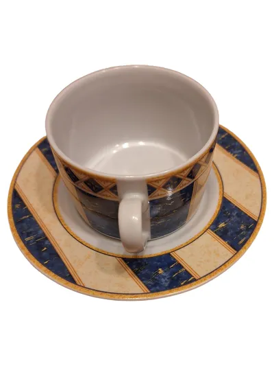 Flirt by R&B Tasse mit Untertasse Porzellan Modern Mehrfarbig 200ml