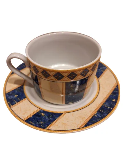 Flirt by R&B Tasse mit Untertasse Porzellan Modern Mehrfarbig 200ml