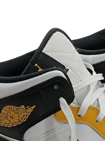 Jordan Air Jordan 1 Mid SE Yellow Ochre Herren Basketballschuhe Leder 44.5