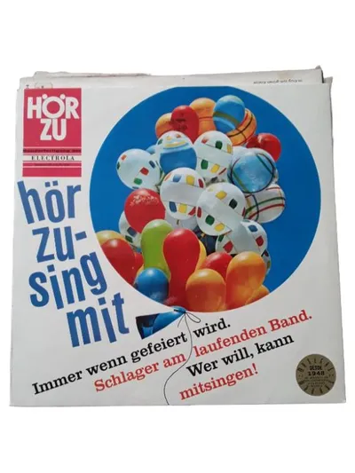 Hör Zu Sing Mit Vinyl LP Schlager Electrola Verschiedene Künstler
