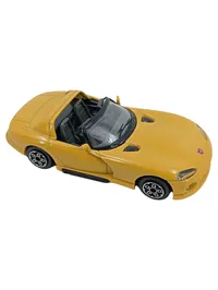 BURAGO Dodge Viper RT/10 Modellfahrzeug Gelb 10cm Metall Spielzeugauto 1