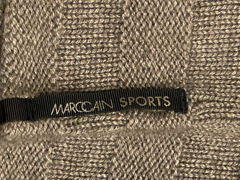 Marc Cain Sports Schlauchschal Damen Loop Schal Braun Wolle Strick 2