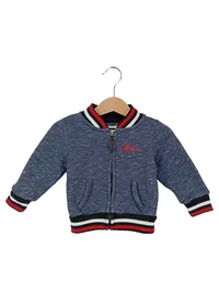 CATERPILLAR Kinder Sweatjacke Blau Gr. 74 Streetwear Klassisch Baumwolle 1
