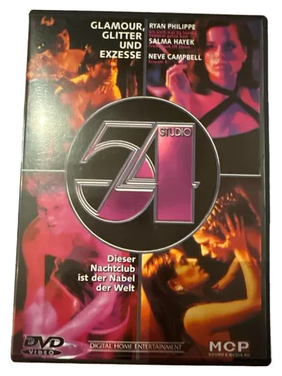 Studio 54 DVD Ryan Phillippe Salma Hayek Neve Campbell Drama MCP