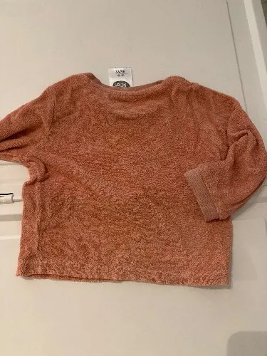 Lily & Dan Kinder Pullover Fuchs Motiv Rosa Gr. 86/92 Fleece
