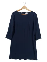 CLAUDE PIERLOT Blusenkleid Damen 38/M Blau Elegant Klassisch 1