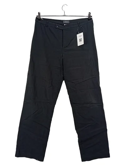 MEXX Damen Stoffhose Gr. 40 Grau Business Baumwolle Elegant