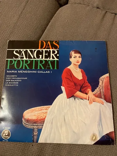 Maria Meneghini Callas I – Das Sänger-Porträt Vinyl LP Columbia C 70400