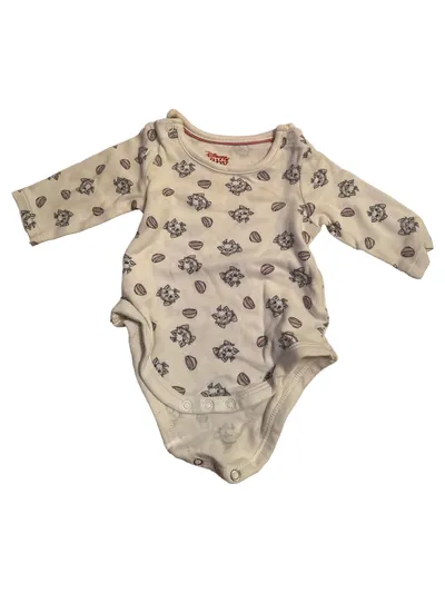 Disney Baby Body Gr. 56 weiß Tiermotiv Baumwolle