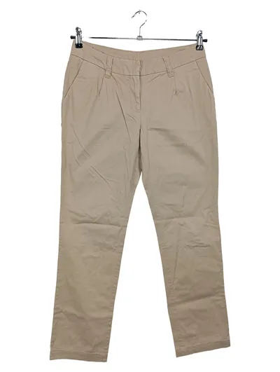 BOYSENS Damen Stoffhose Gr. 38 Beige Casual Chino Baumwolle Elasthan
