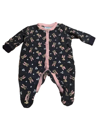 Disney Baby Mädchen Schlafstrampler Gr. 56 Minnie Mouse Mehrfarbig Baumwolle