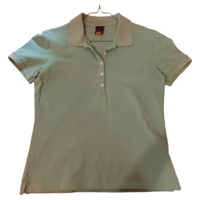 Trigema Damen Poloshirt Grün Gr. 40;L Kurzarm